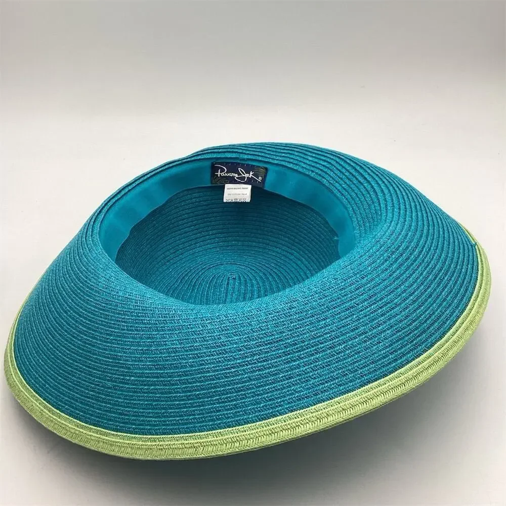 Panama Jack Women's Multicolor Ribbon Floppy Sun Hat One Size